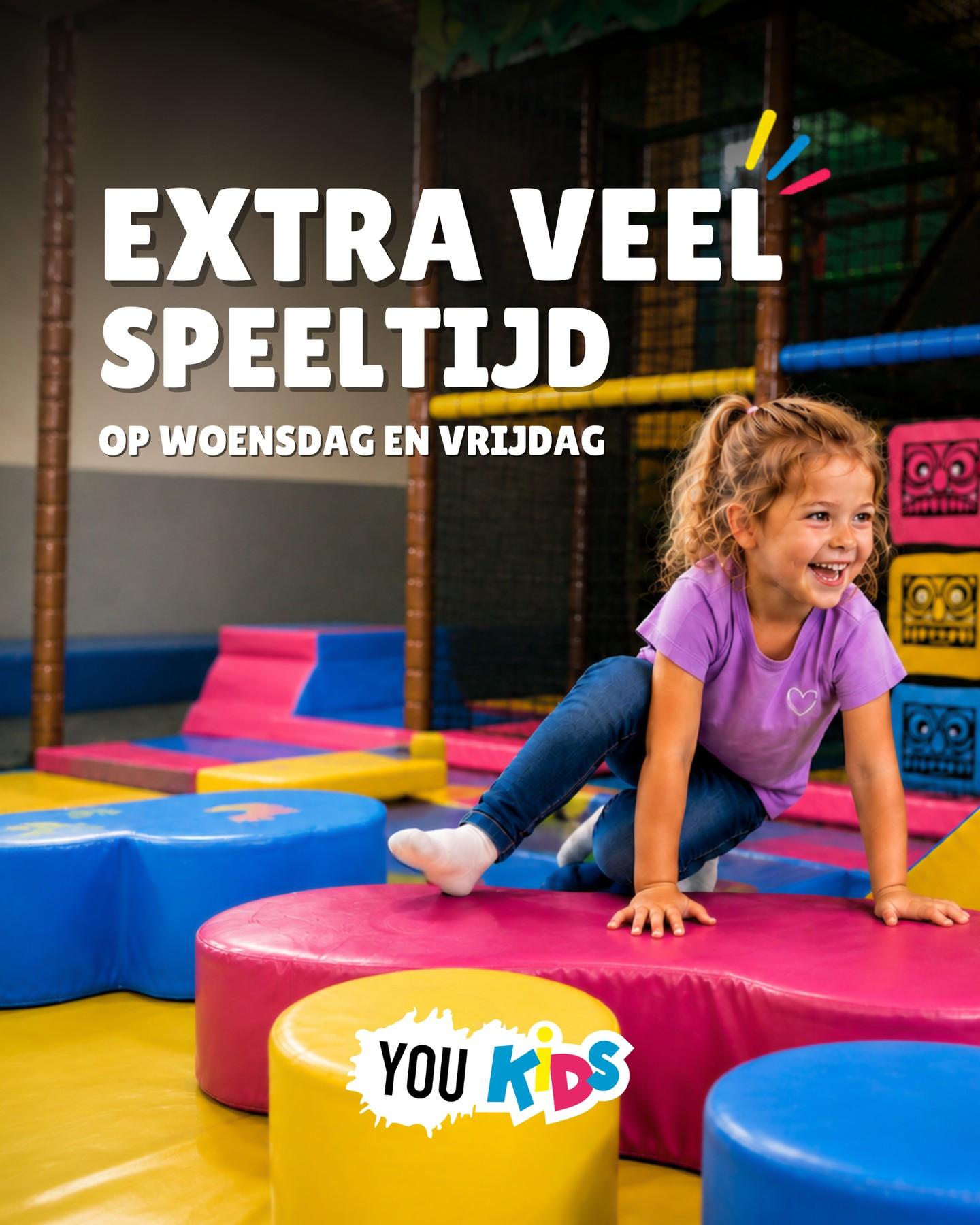 You Kids eerder geopend op woensdag en vrijdag